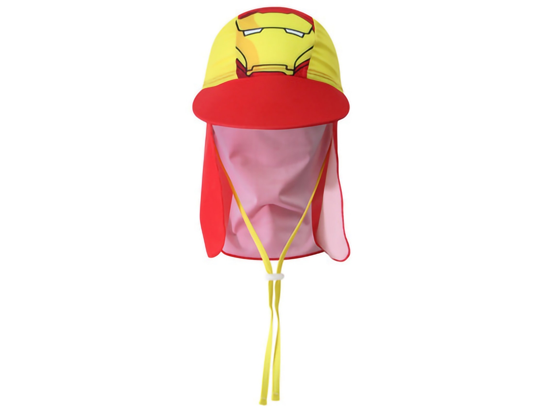 Chapéu Protetor Solar Ironman Verão Menino Menina