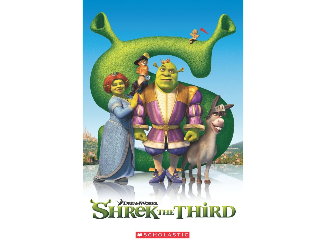 Livro Shrek The Third de Anne Hughes (Inglês)