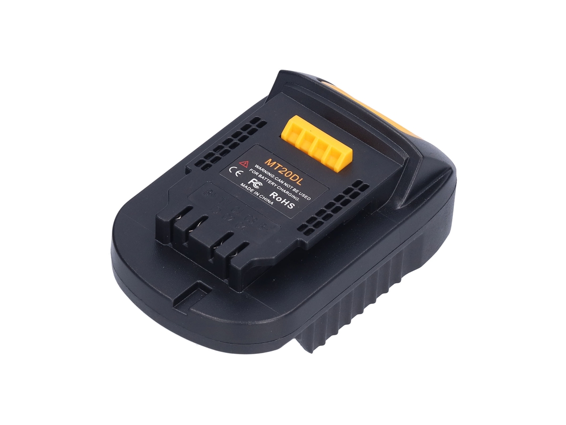 Adaptador De Bateria Dock Power Mount: Conector Com Capa De Abs, Ferramenta De Conversão Mt20dl