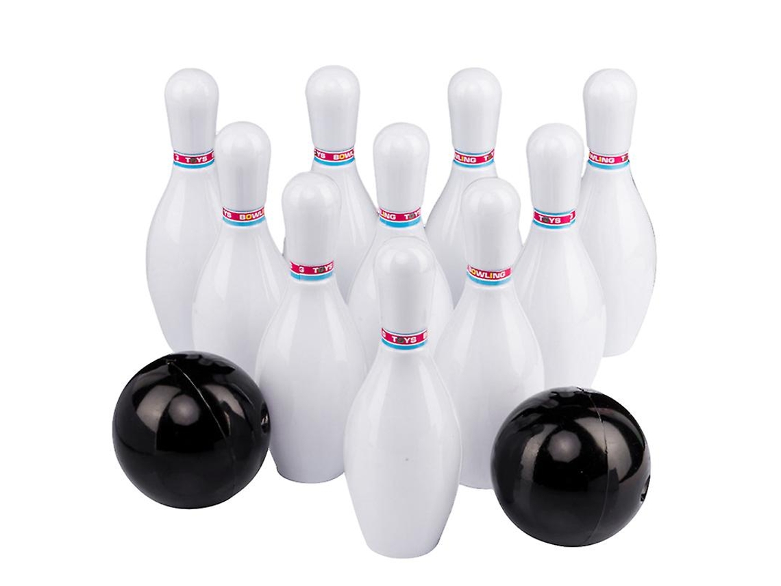 1 Conjunto De Brinquedo De Boliche De Madeira Allinless