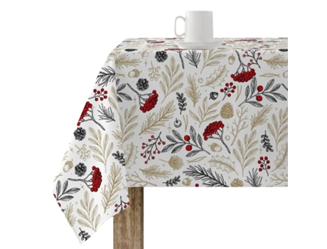 Toalha de Mesa MUARE HOME Christmas (200 x 140 cm - Algodão - Multicor)