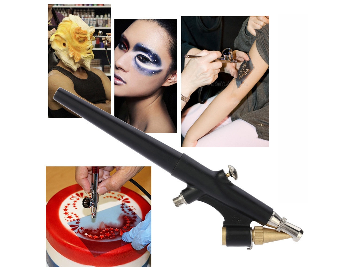 Conjunto De Aerógrafo Pneumático Profissional Laxiscreed Para Modelismo E Pintura Artística De Alta Precisão