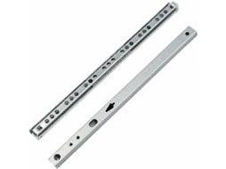 Trilho Para Gaveta, 1 Par De Trilhos Metálicos Com Rolamentos De Esferas Para Gavetas De Móveis, 246x17x10 Mm