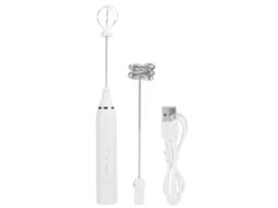 Batedor de Ovos LAXISCREED 3 Velocidades Usb Branco