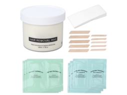Kit De Cera Depilatória Para Microondas Pernas E Braços 240ml