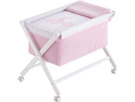 Capa para Miniberço  Moon Rosa