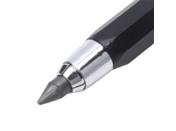 Lápiz Automático De Acero Inoxidable Com Recarga De 5.6mm, Portátil Para Pintura E Grafite, Lápiz Mecânico Artístico E De Esboço