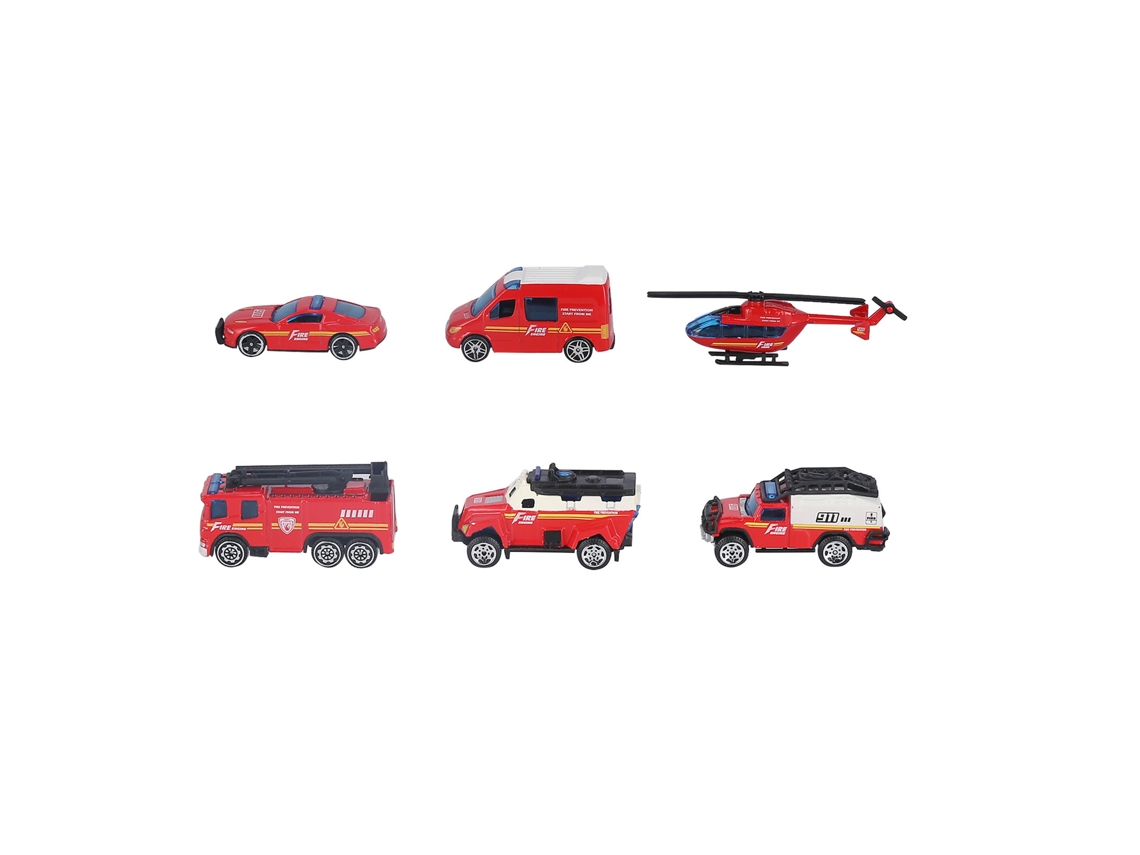 Conjunto De Modelos De Carro 1:58 Liga/plástico Brinquedos Para Crianças 3 Anos + Com Avião
