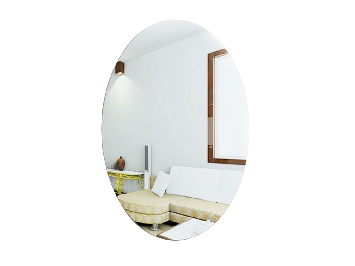 Espelho De Acrílico (decorar Banheiro, Autoadesivo)