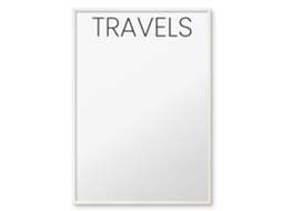 Magnetic Board For Wall Travels For The Bedroom Espelharte (70x100 Cm)