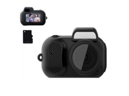 Chaveiro de Mini Câmera Zoomu, Chaveiro de Câmera Digital Mini 1080p Câmera Nostálgica TAISHENGDA