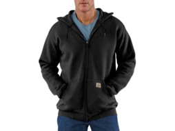 Moletom De Ajuste Solto Com Zíper K122 Cinzento 2XL CARHARTT