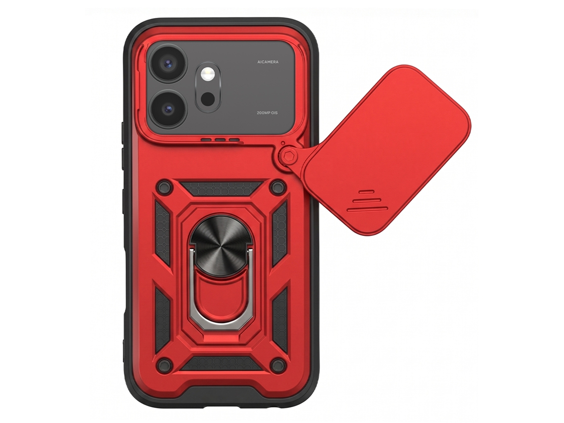 Capa Antichoque Para Honor 600 Com Cobertura De Câmara Giratória E Anel Suporte