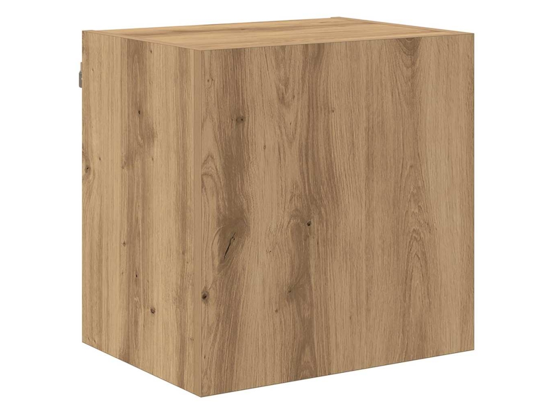 Conjunto 1 Gabinete Para Tv Vidaxl Castanho Derivados De Madeira (40,5x30x40cm)