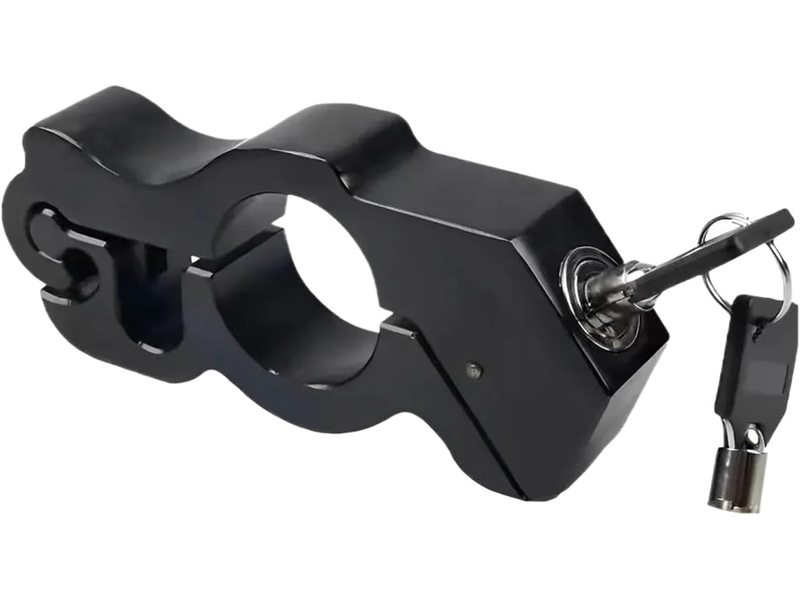 Cadeado para Guidão de Motocicleta Trava Segurança Reforçada Haste Freio Antifurto: Este Possui Design