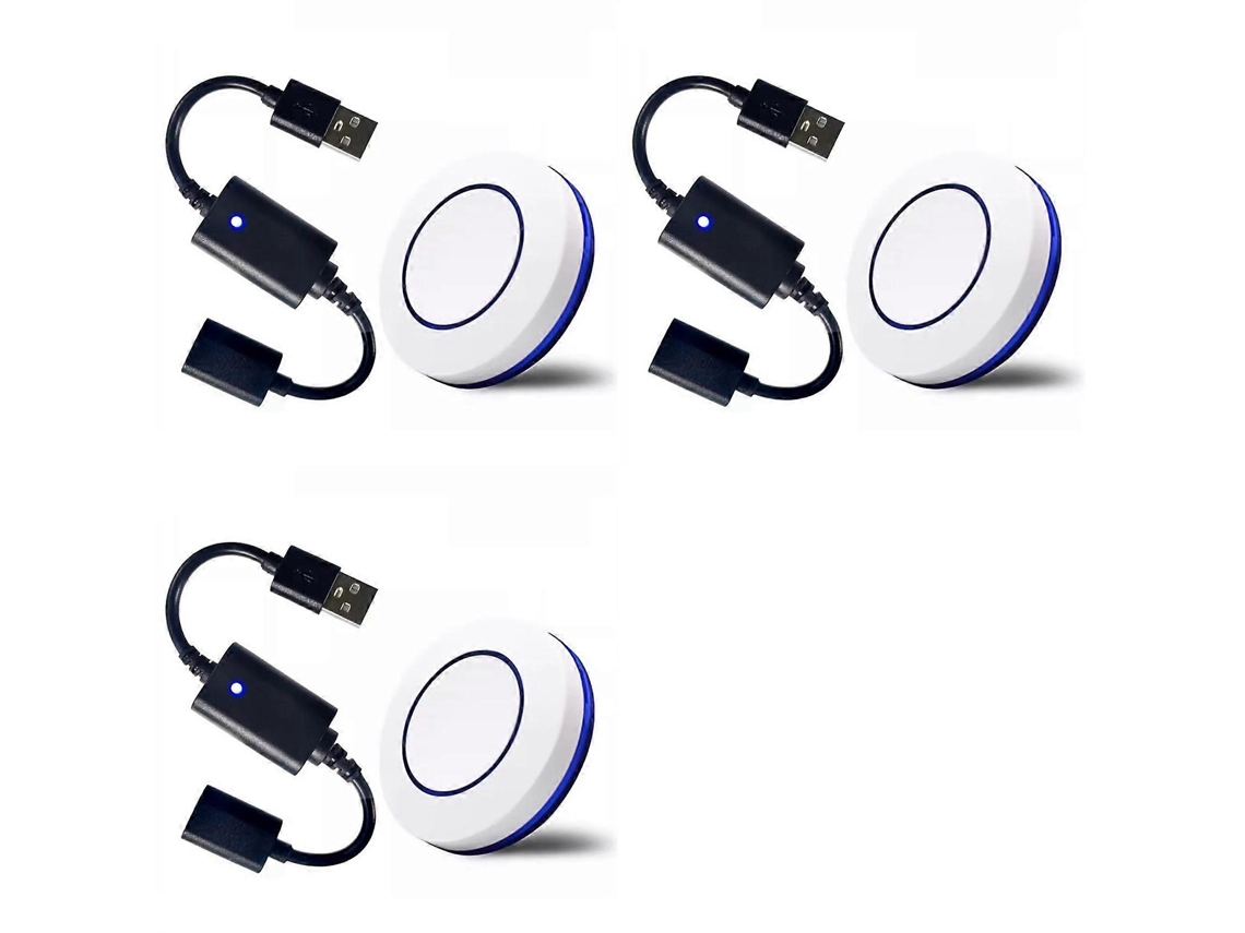3x Dc 5v Usb Controle Remoto Rf Liga/desliga Para Fita De Led Usb, Lâmpada De Leitura, Ventilador, Modelo De Interruptor_glo