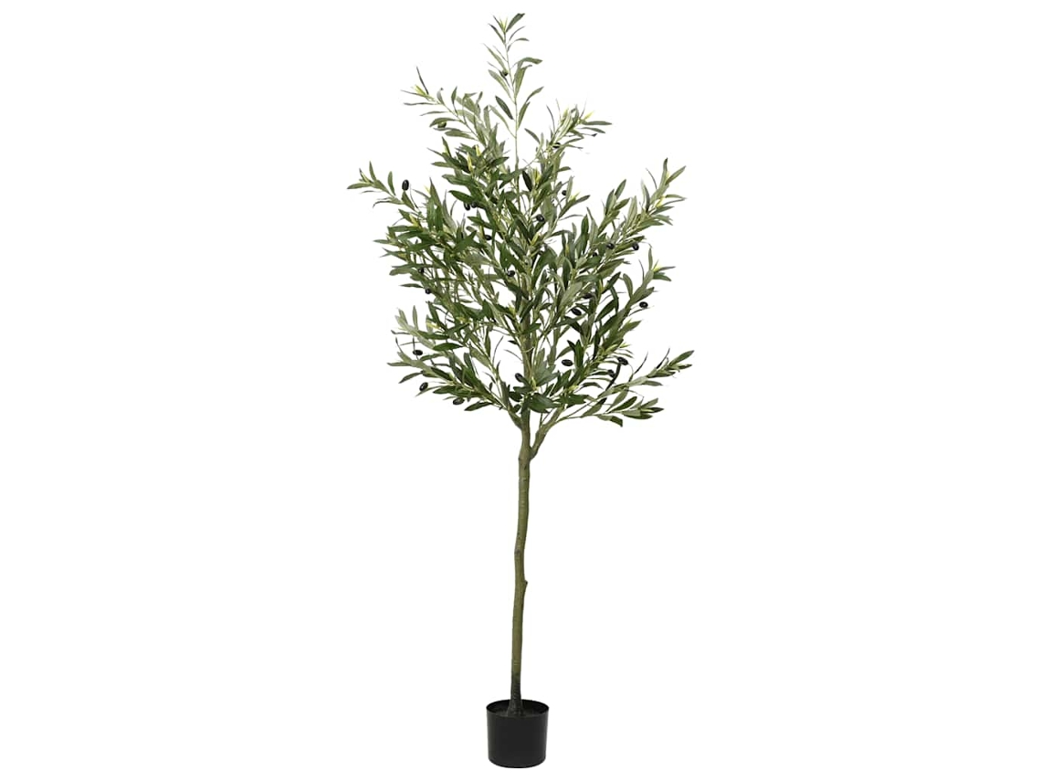 Artificial Olive Tree, Artificial Olive Trees Vidaxl Verde Fibra (165 Cm)