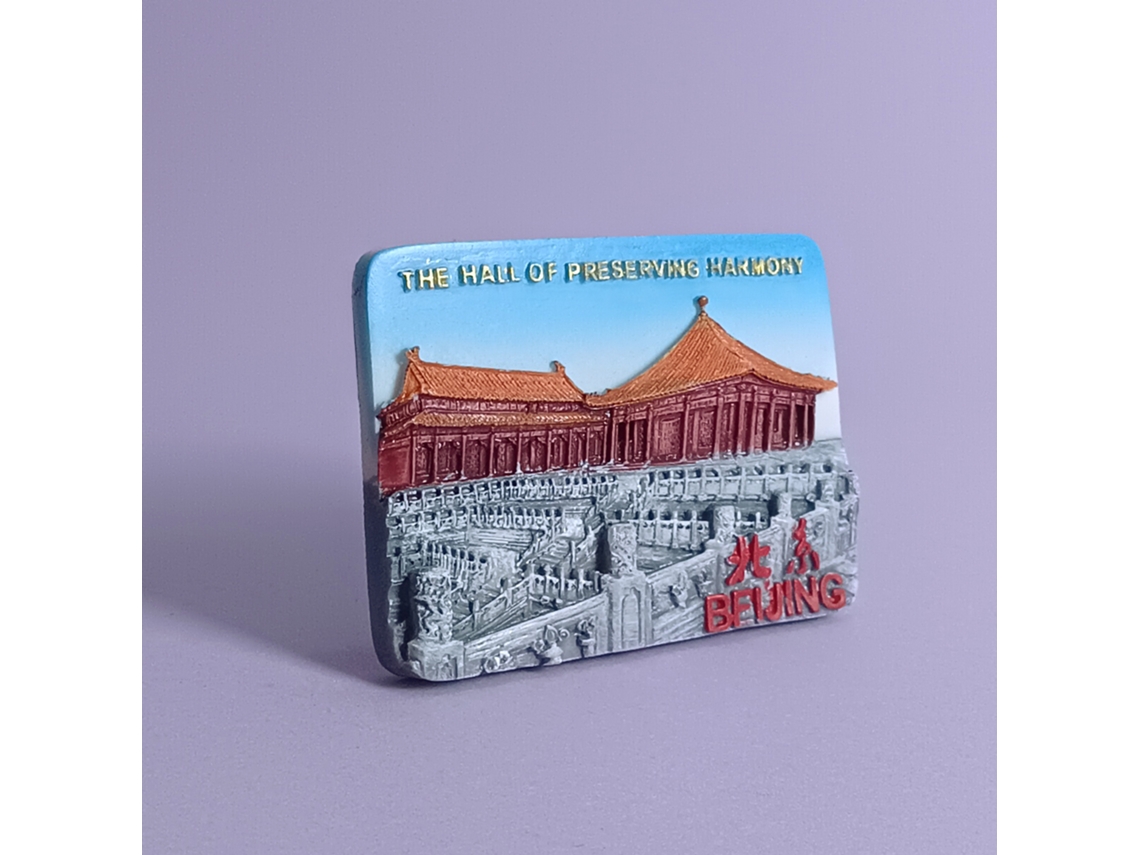 Ímãs De Geladeira De Cidades Chinesas (pequim): Hong Kong, Macau, Taiwan, Tianjin