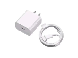 Carregador Pd de 20w da Apple com Carregamento Rápido e Cabo de 1 Metro EOOCOO