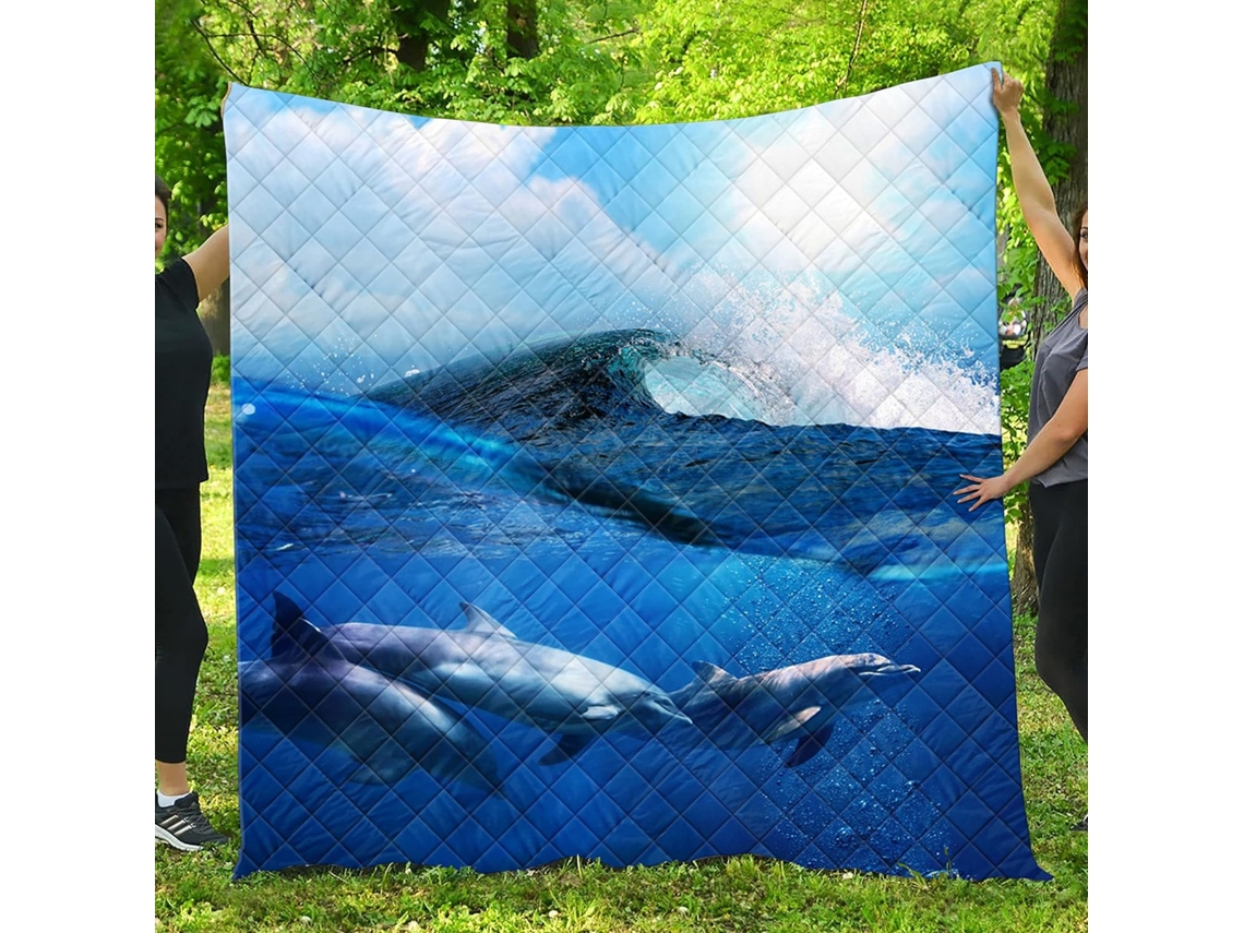 Colcha Acolchoada Fansu Capa de Cama Cobertor para Ar Condicionado Edredom Conjunto Estampada Sofá com Criança