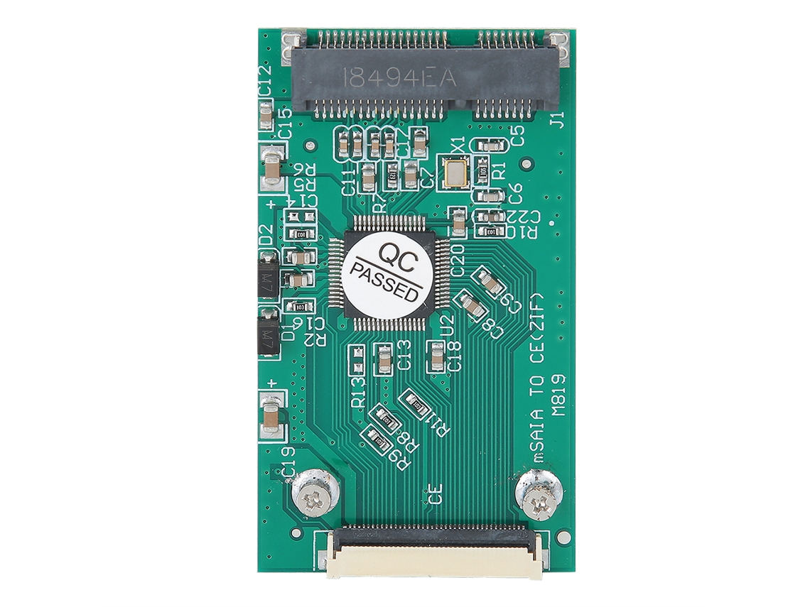 Placa Riser Msata Para Adaptador De Unidade De Estado Sólido Ce/zif Acessórios De Computador