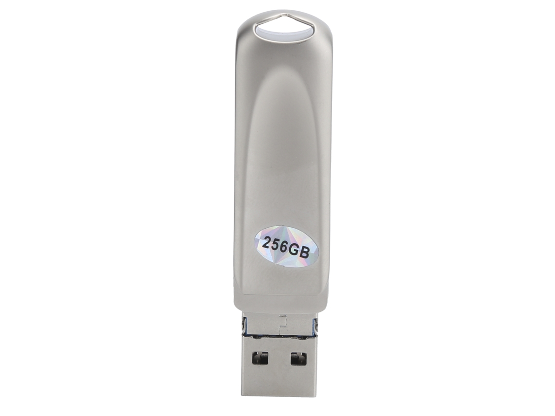 Raum-pen Drive 3 Em 1 Usb Flash Drive Otg 256gb Para Android/ios/windows Memory Stick