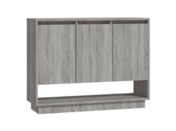 Sideboard, Sideboards Vidaxl Cinzeto Madeira Processada (n/a)