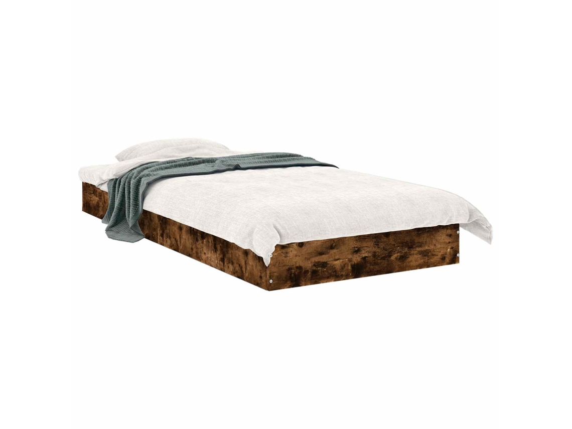 Estrado de Cama Carvalho Fumado 80 X 200 Cm MAISON EXCLUSIVE