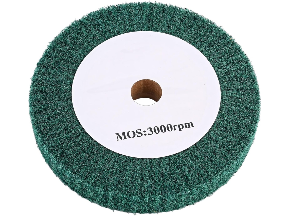 Disco De Lixa Flap 6 Polegadas, Roda Polimento Nylon Não Tecido,