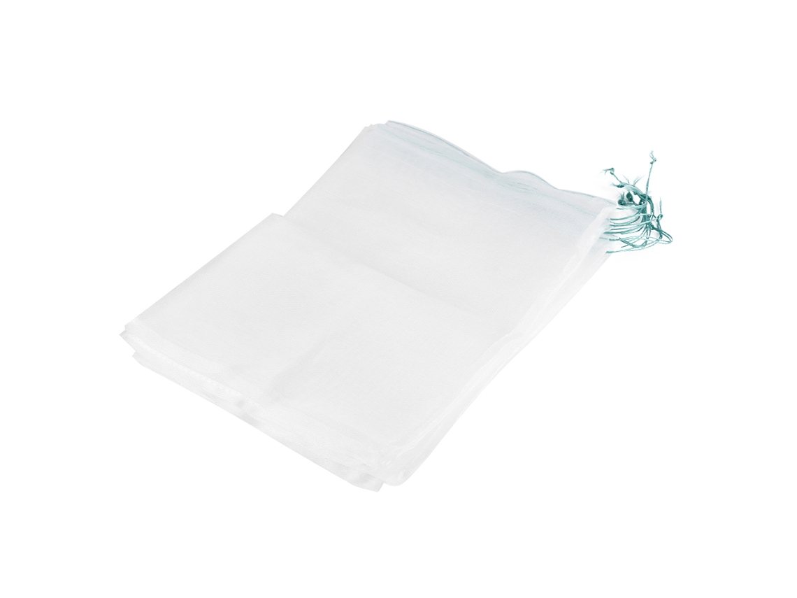 50 Bolsas Proteção Frutos Plantas 30*20cm