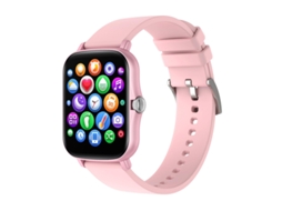 Smartwatch 1.69 Ip68 À Prova Dágua Fitness Tracker Saturação Arterial Pressão Sono Esportes Para Android/ios Rosa Bestvite