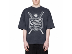 Rockinstone Twilight Movie Baseball 1 Heather Navy Adult T-shirt Size:xxxl