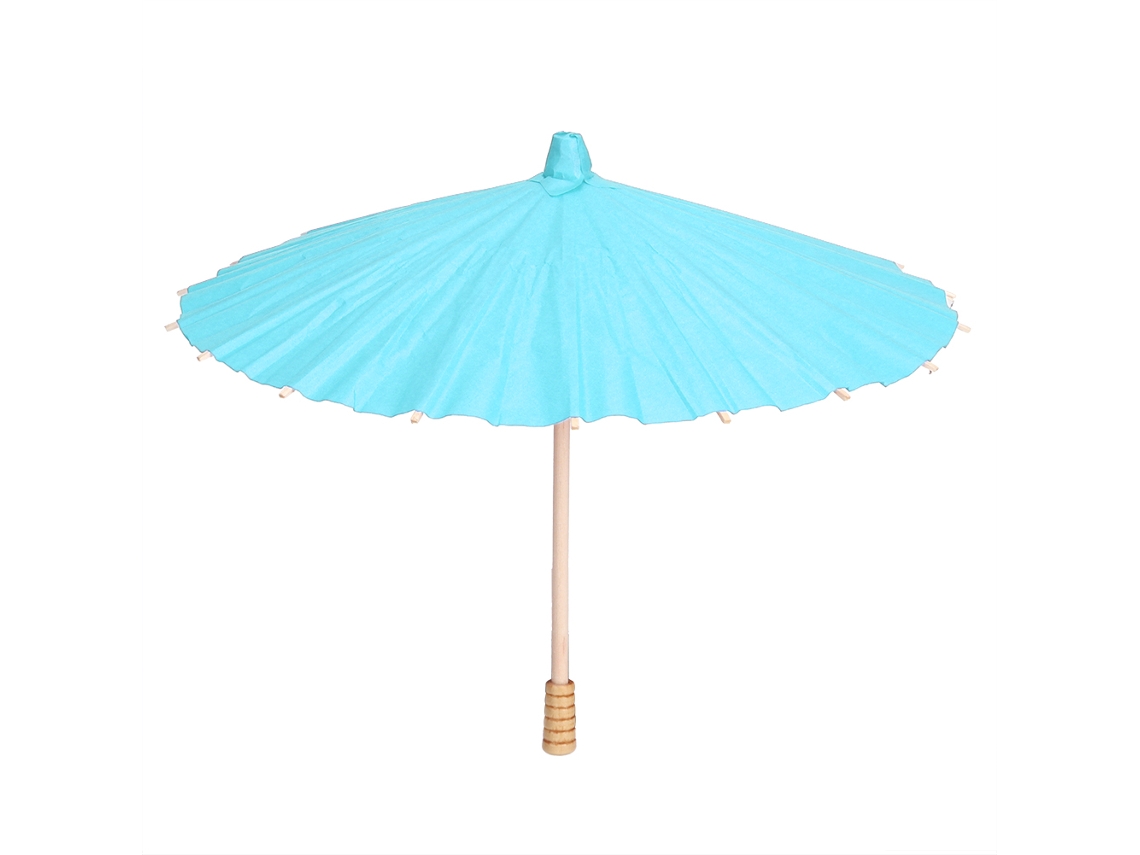 Guarda chuva Branco com Design Colorido para Crianças LAXISCREED (azul)