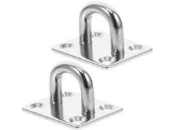 Conjunto De 2 Ganchos Teto Em Aço Inoxidável Collbath Para Montagem, M