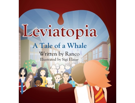 Livro Leviatopia A Tale of a Whale de Ran Cohen (Inglês)