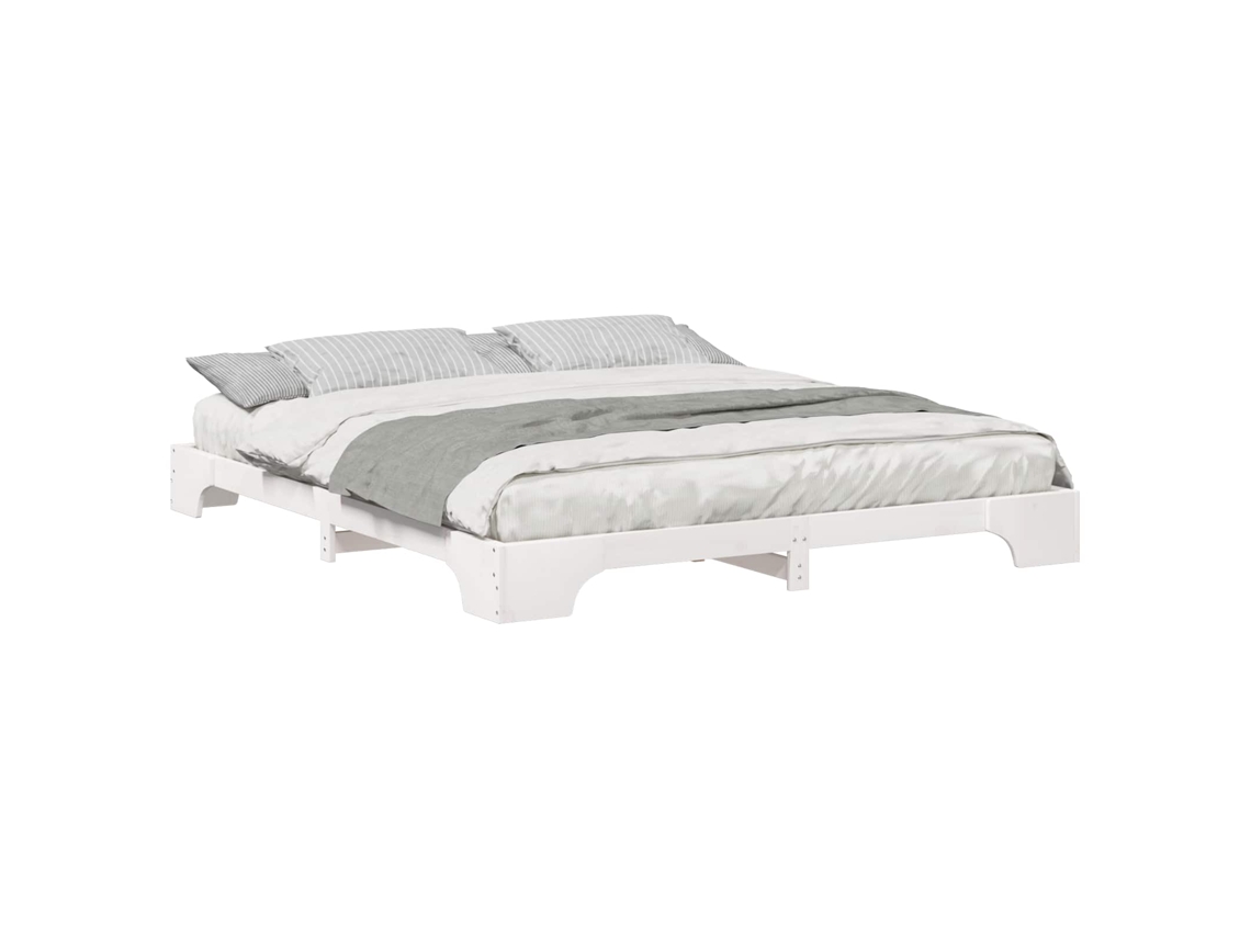 Estrutura da Cama Branco 180 X 210 Cm MAISON EXCLUSIVE