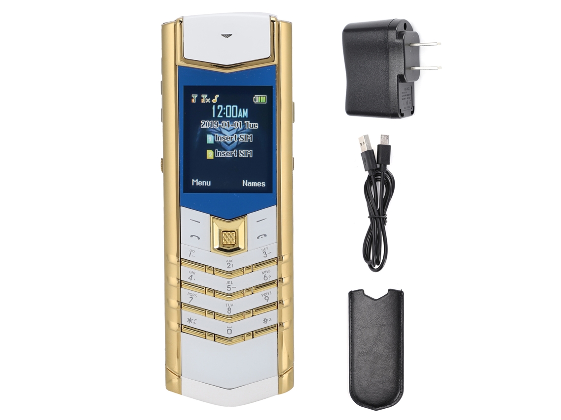 Telemóvel Laxiscreed Com Ecrã De 1,77 Polegadas E Suporte Para Dual Sim