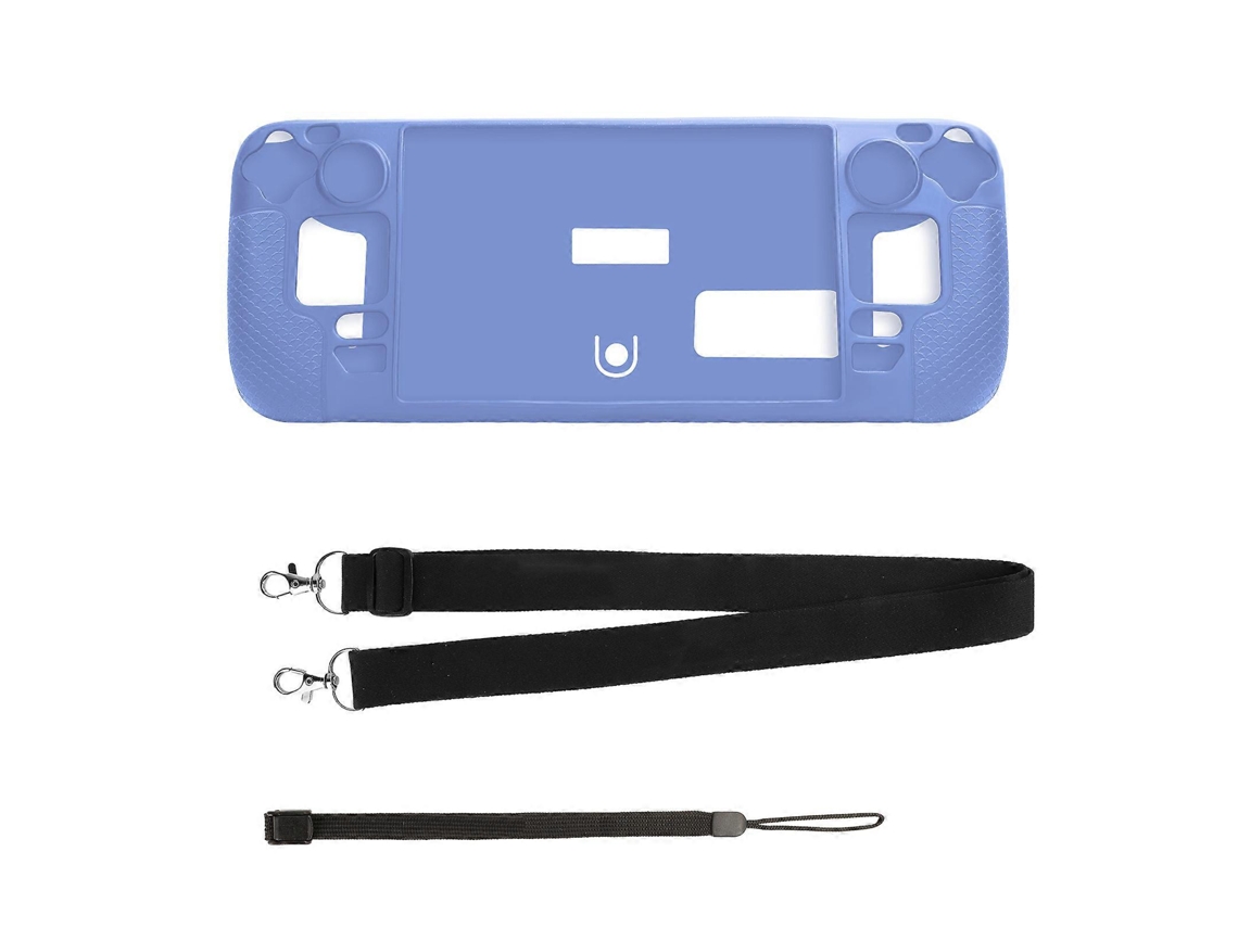 Capa Protetora Macia De Silicone Para Console De Jogos Steam Deck Com Encaixe Em L Hengjian