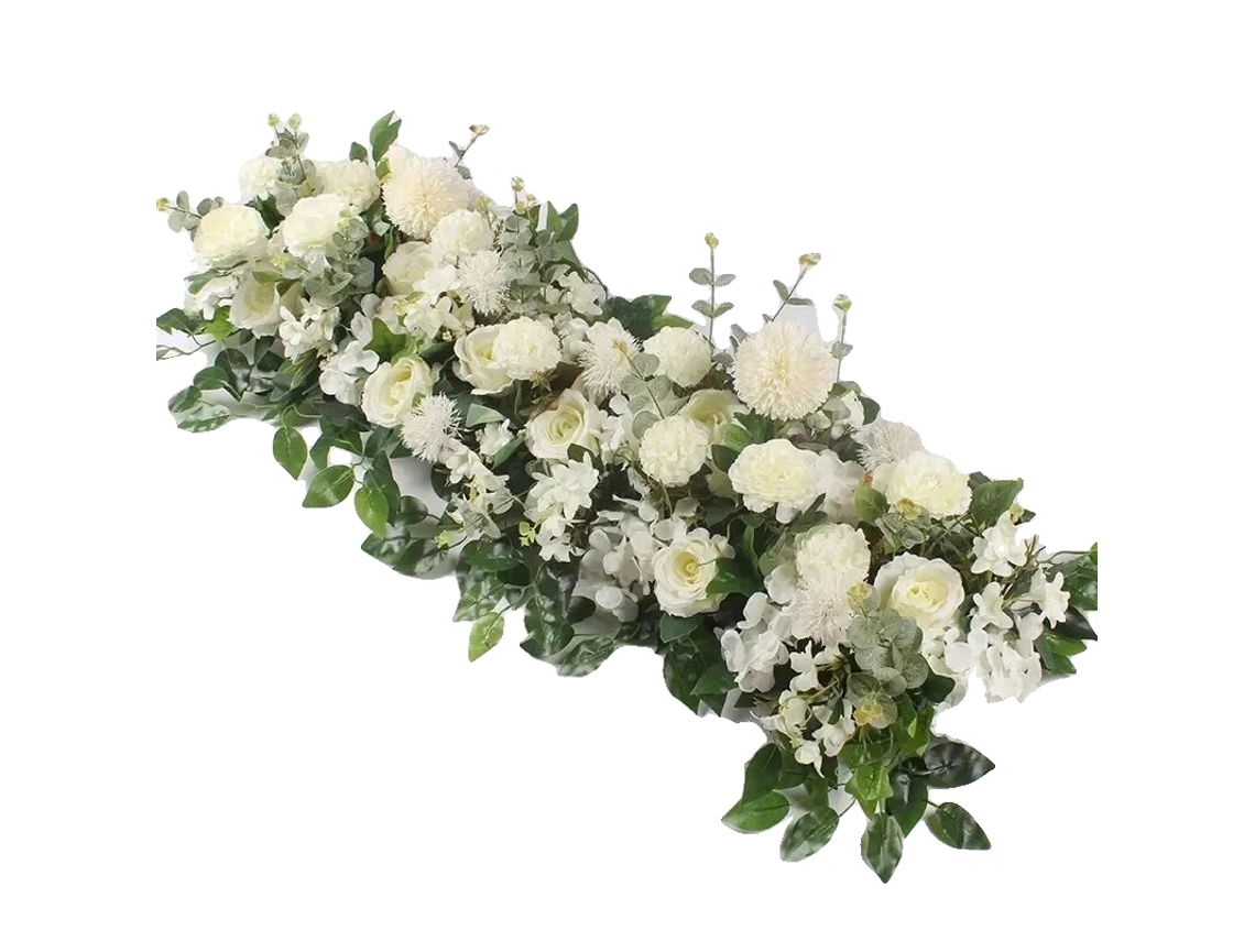 Flor Artificial, Decoraã§ã£o Elegante, Uso Versã¡til, Branco, 100cm Oem