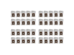 Conjunto De 40 Sacos De Pó Para Aspirador De Pó Dreame Bot Z10 Pro - Peças De Reposição E Acessórios_ptg