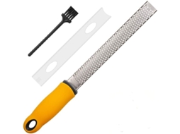 Ralador de limão e queijo, aço inox, com capa protetora e escova NOVA LINE