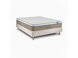 Conjunto Spring Visco E Sommier Pearl - Cama E Colchão    190 X 120 Cm Altura 62 Cm Leafsleep