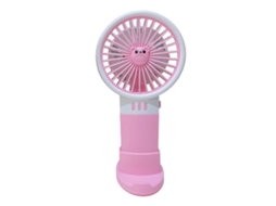 Ventilador Portátil Prático, Ventilador De Mesa A Bateria Com Suporte Para Celular, Para O Escritório Ou Viagens