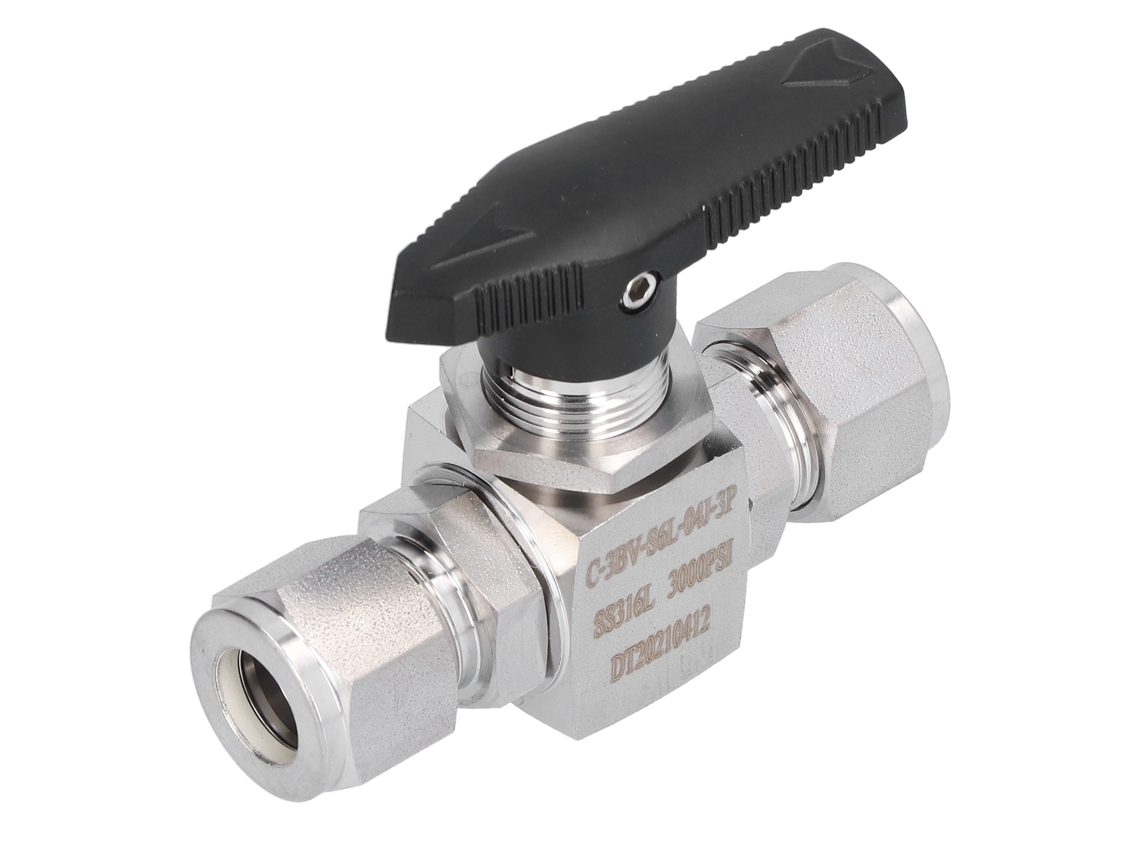 Válvula De Esfera Em Aço Inox Laxiscreed 1/2" Com União Roscada Para Controlo De Fluidos