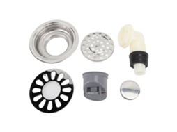 Ralo de Piso Redondo 9cm Aço Inoxidável 304 com S/MARCA