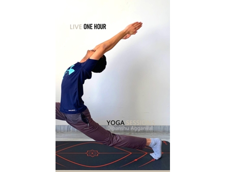 Livro Live One Hour Yoga Sessions De Dipanshu Aggarwal (inglês)