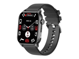 Kr86 Smartwatch Bluetooth Chamando Assistente De Voz Ai Meio Dia Resto Noite Monitoramento Do Sono Preto Yizhood