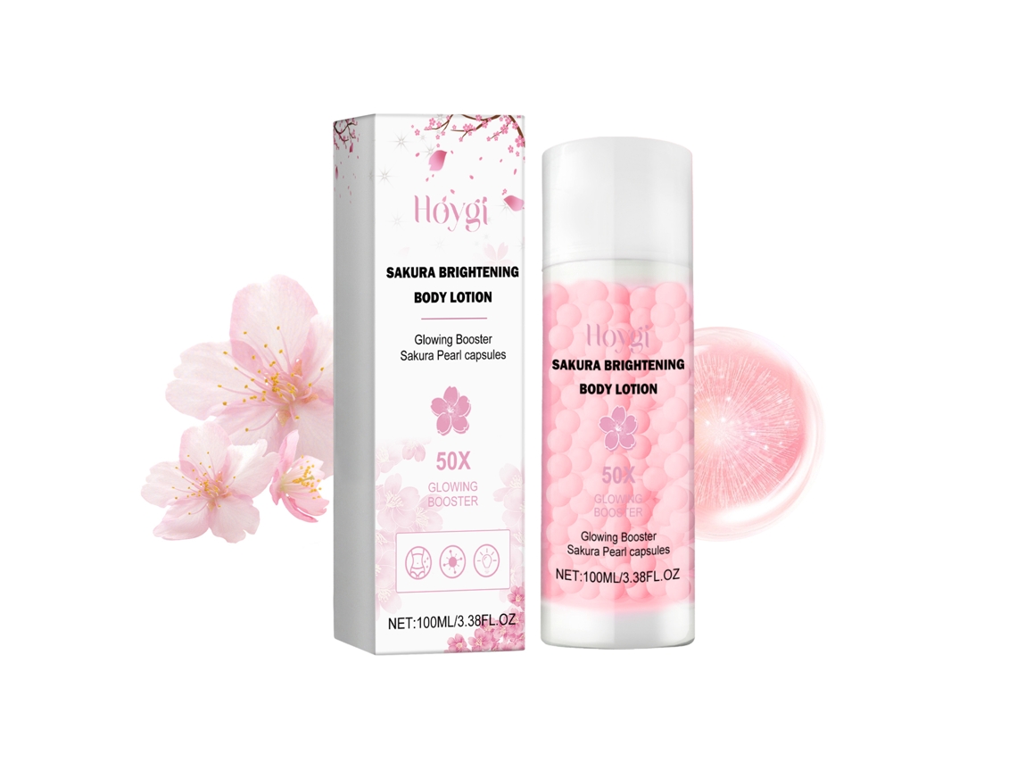 Sakura Loção Corporal, Clareia, Hidrata e Nutre a Pele com Efeito Profundo LAXISCREED