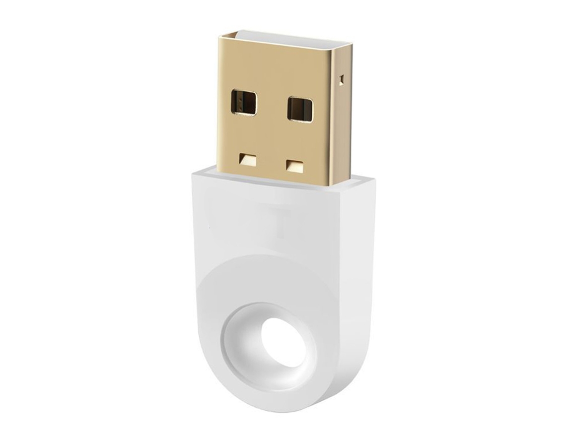 2026zentro-adaptador Usb Bt 5.1 Transmissor Sem Fio Estável Alto Velocidade 20m Para Laptop Tv Carro Branco