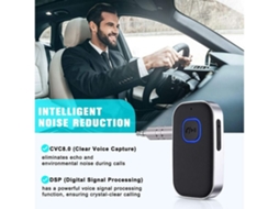 Receptor Bluetooth 5.0 Para Carro, Adaptador Auxiliar Bluetooth Com Cancelamento De Ruído, Receptor De Música Bluetooth Para Sistema De Som Doméstico.